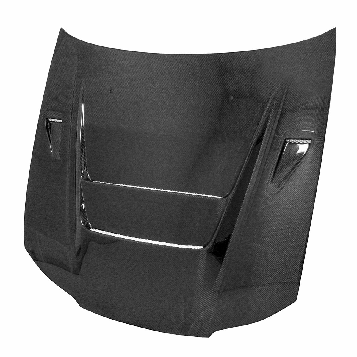 Seibon DVII-Style Carbon Fibre Hood image 1