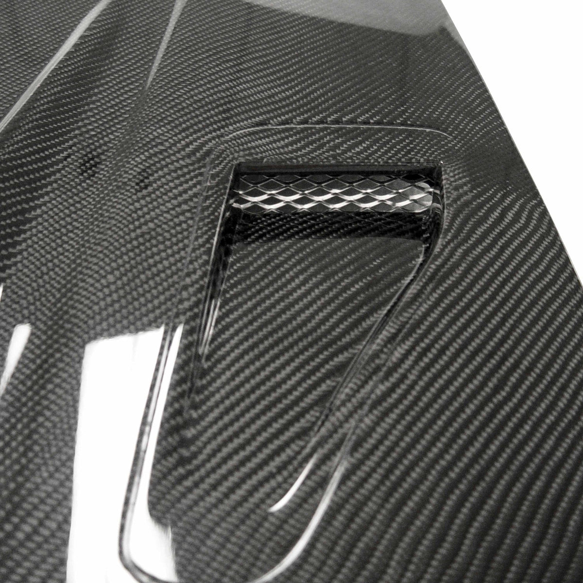 Seibon DVII-Style Carbon Fibre Hood image 3