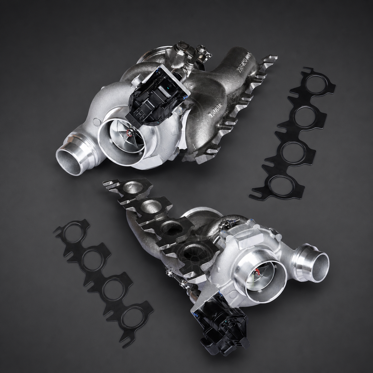 VCTR Performance BMW B48 F/G-Series Ball-Bearing Turbocharger – elevated top view