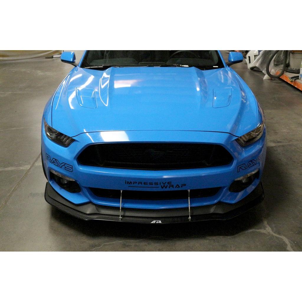 APR Performance Carbon Fibre Front Wind Splitter w/Rods image 2