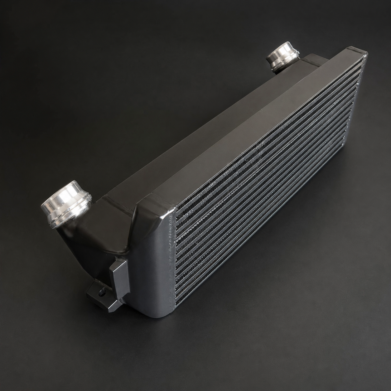 VCTR Performance BMW M135i/M235i/335i/435i F-Series Bar-and-Plate Intercooler – front three-quarter view