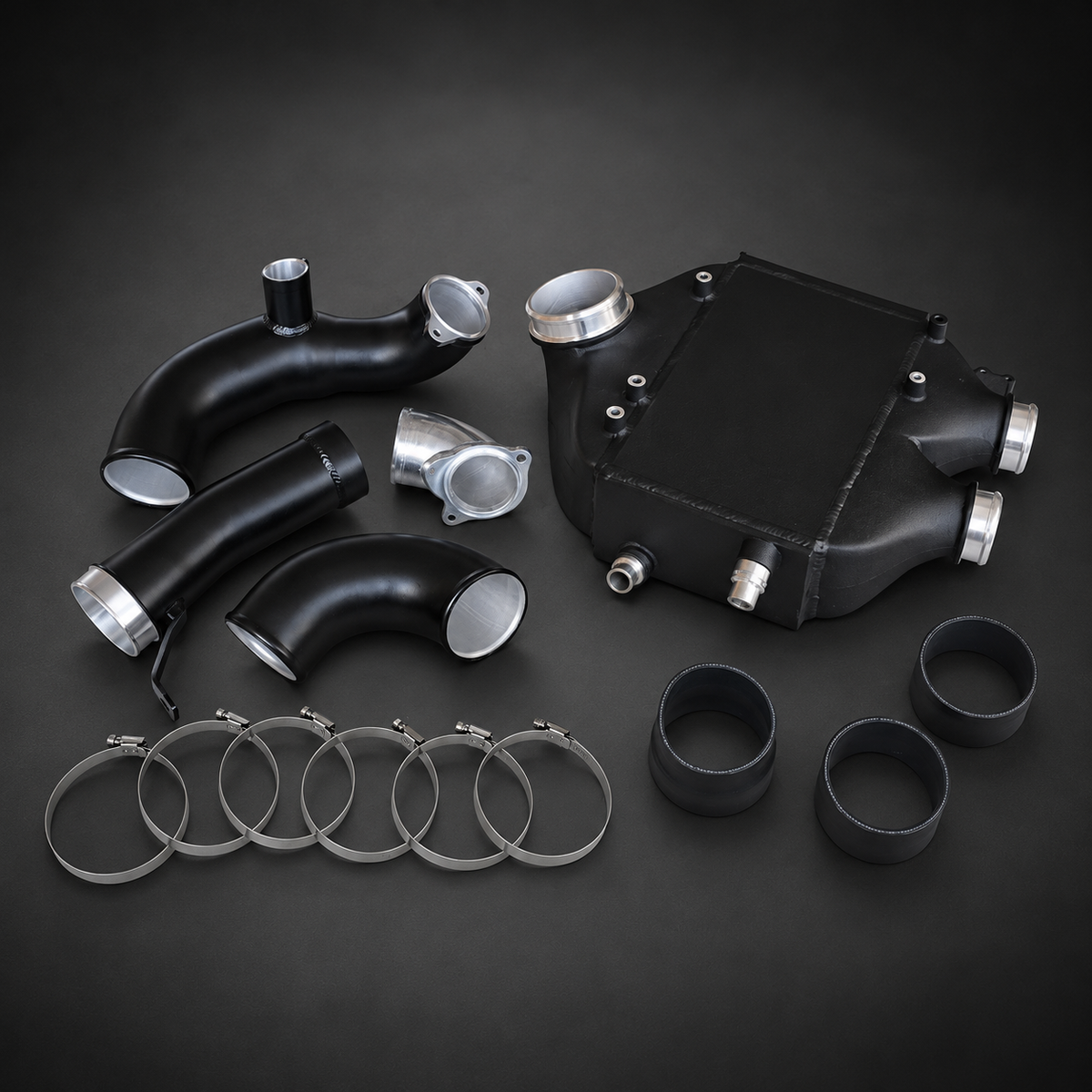 VCTR Performance BMW M2/M3/M4 F8X S55 Cooler Kit — studio view 1