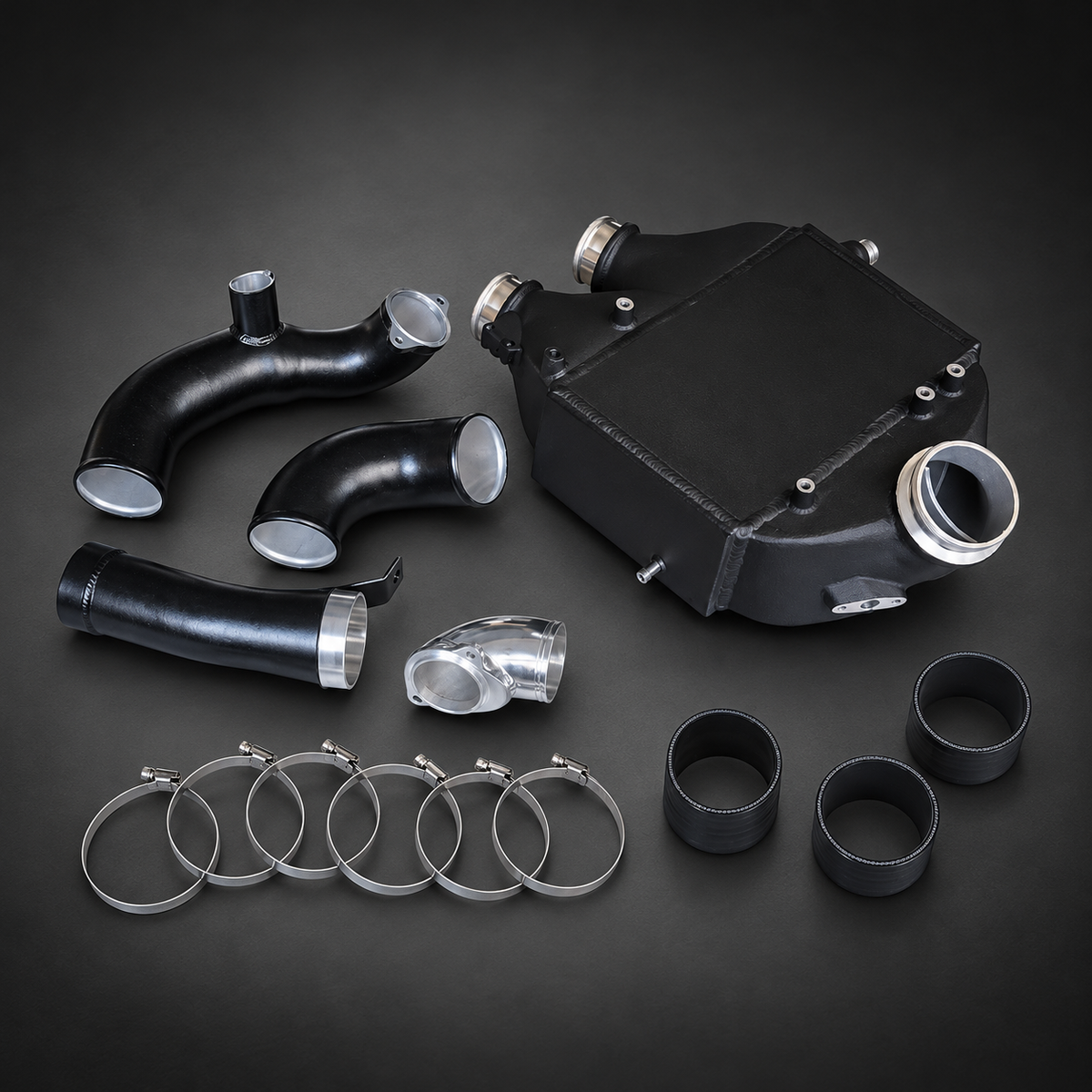 VCTR Performance BMW M2/M3/M4 F8X S55 Cooler Kit — studio view 2