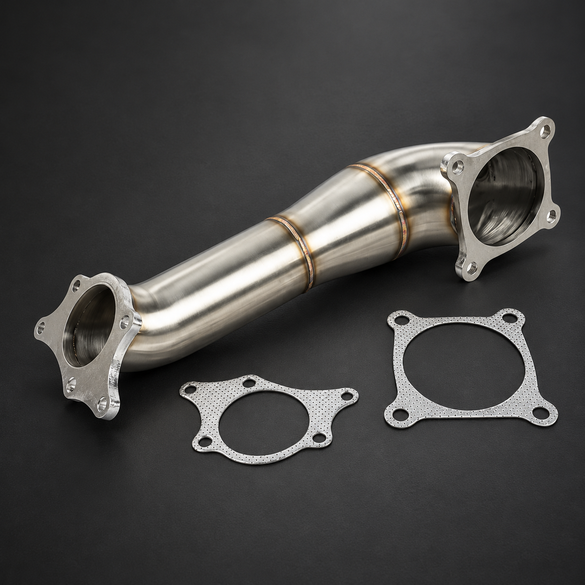 VCTR Performance Honda Civic Type R FK8 Downpipe Kit — view 1