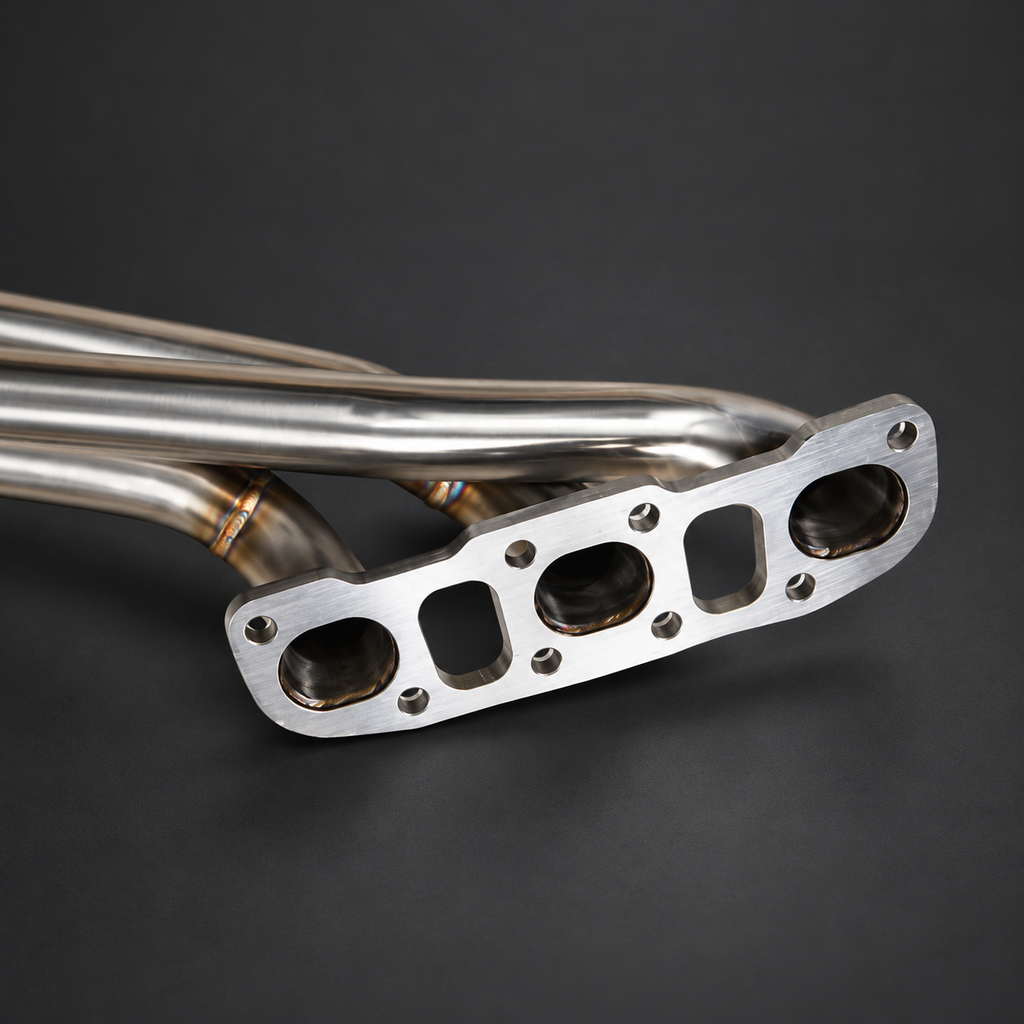 VCTR Performance Nissan 350Z/370Z / Infiniti G35/G37 Long-Tube Exhaust Headers — LHD — view 2