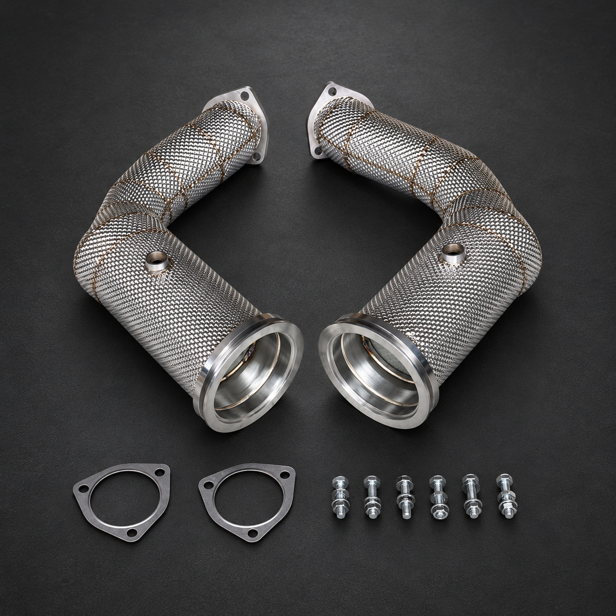 VCTR Performance Lamborghini Urus / Audi RSQ8 4.0 V8 Catted Downpipe Kit — view 1