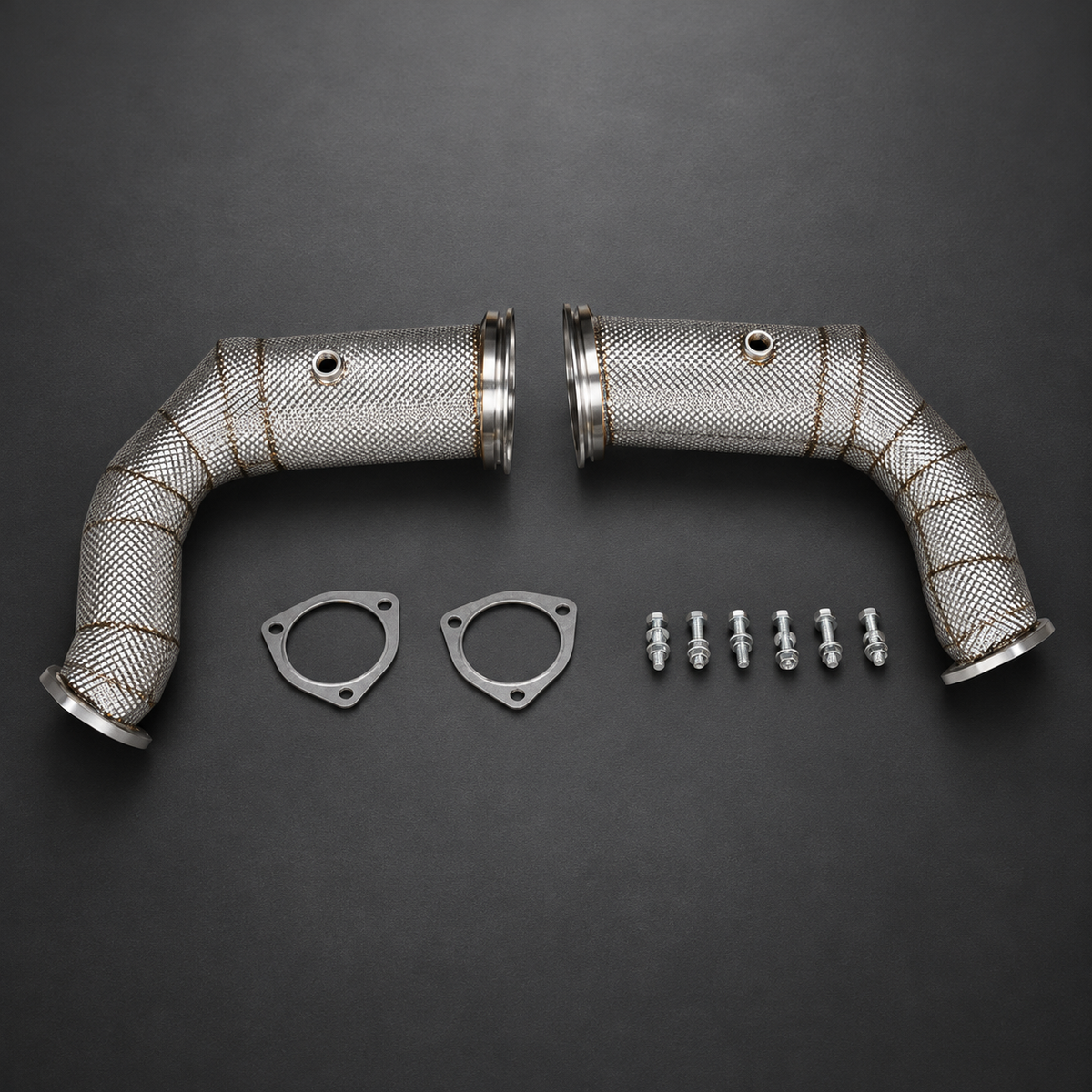 VCTR Performance Lamborghini Urus / Audi RSQ8 4.0 V8 Catted Downpipe Kit — view 2