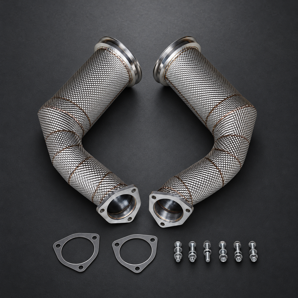 VCTR Performance Lamborghini Urus / Audi RSQ8 4.0 V8 Catted Downpipe Kit — view 3