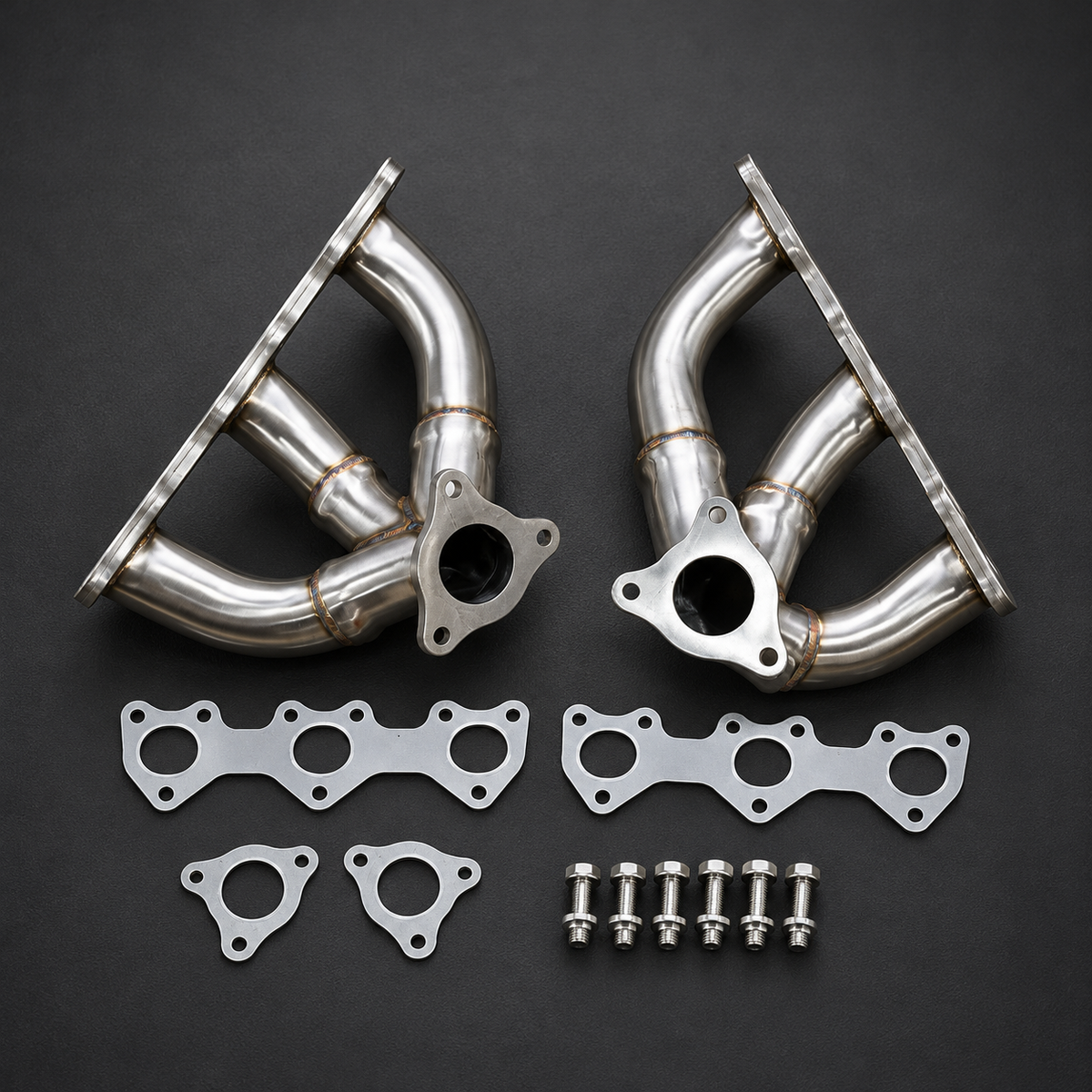 VCTR Performance Porsche 911 991.2 Carrera Exhaust Headers — view 2