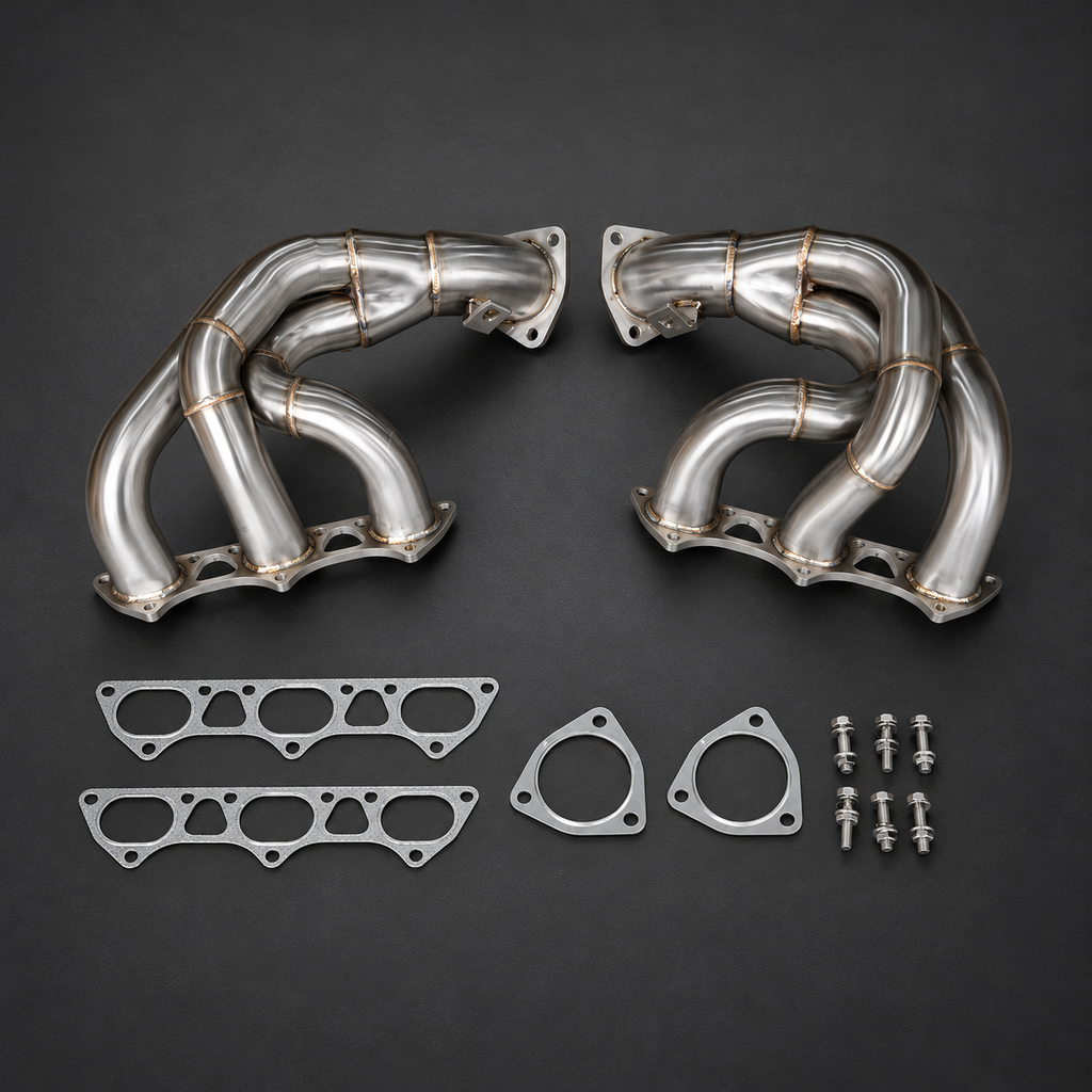 VCTR Performance Porsche 718 GT4/GTS Exhaust Headers — 2022+ — view 1
