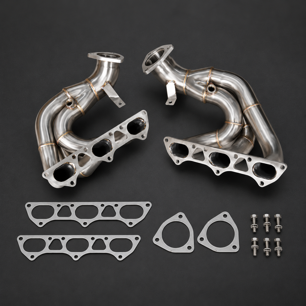 VCTR Performance Porsche 718 GT4/GTS Exhaust Headers — 2022+ — view 2