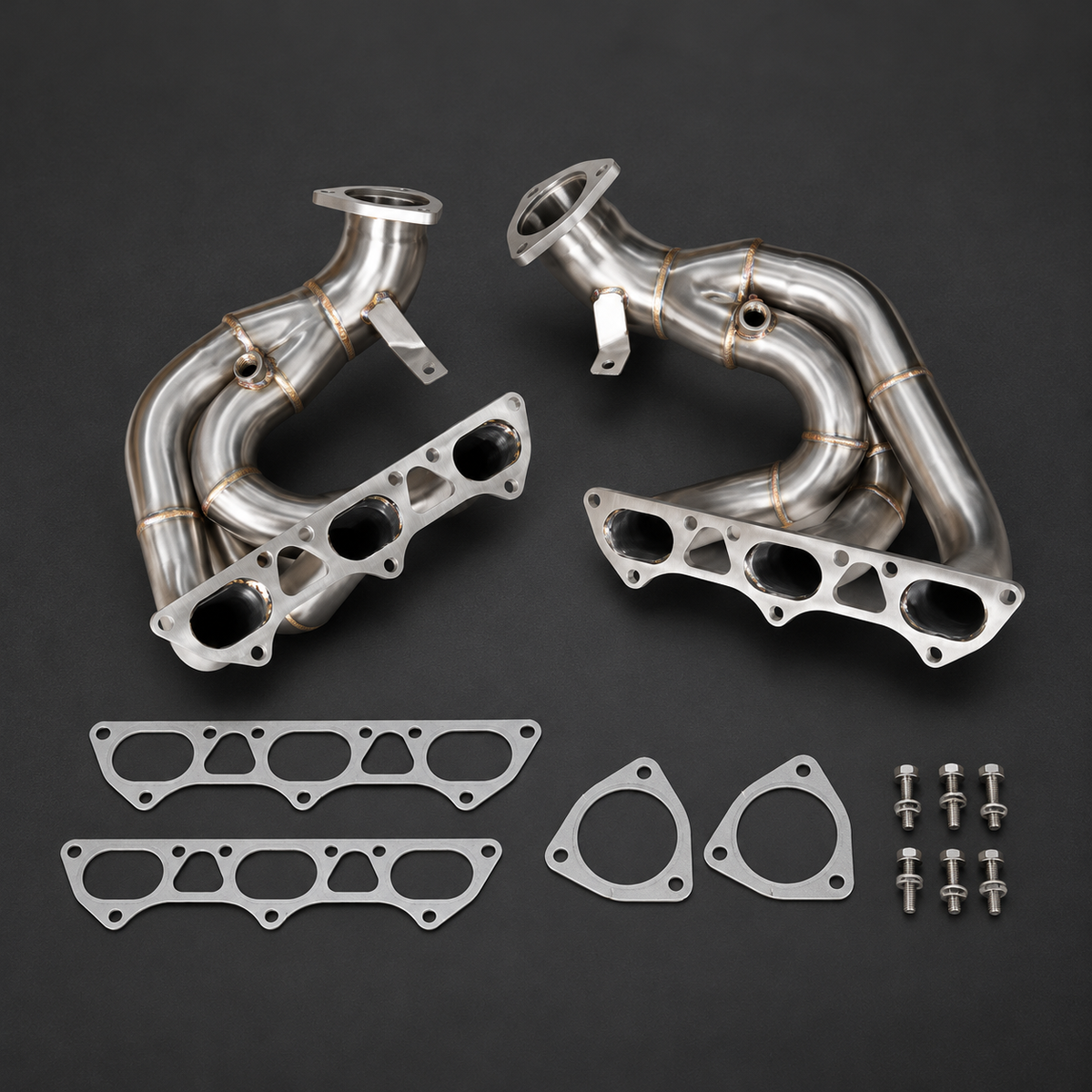 VCTR Performance Porsche 718 GT4/GTS Exhaust Headers — 2022+ — view 2