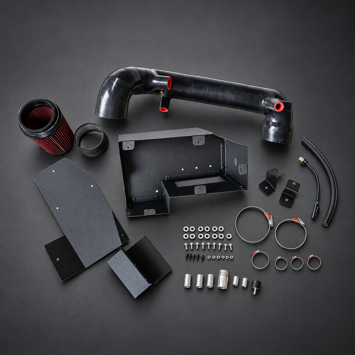 VCTR Performance Mercedes-Benz C180/C200/C300 / GLC300 M264 Intake System — view 3