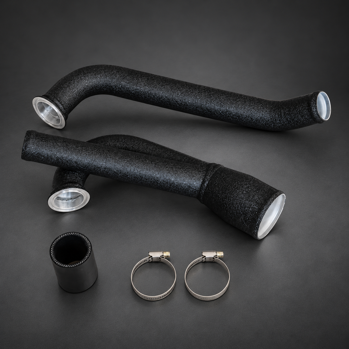 VCTR Performance BMW 335i N54 Turbo Outlet Charge Pipe — RHD — 2007–2013 — studio view 2