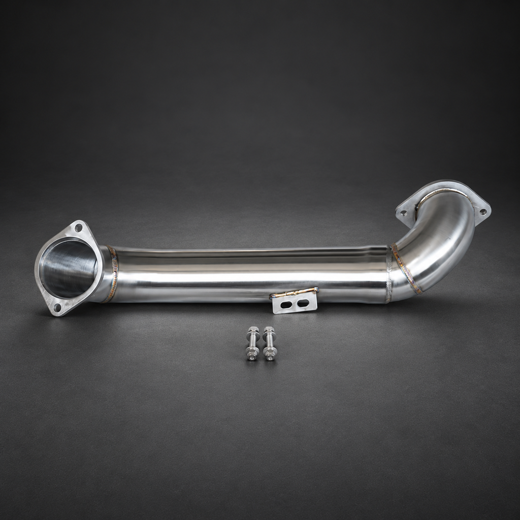 VCTR Performance BMW M3 G80 / M4 G82 S58 Front Pipe — studio view 1