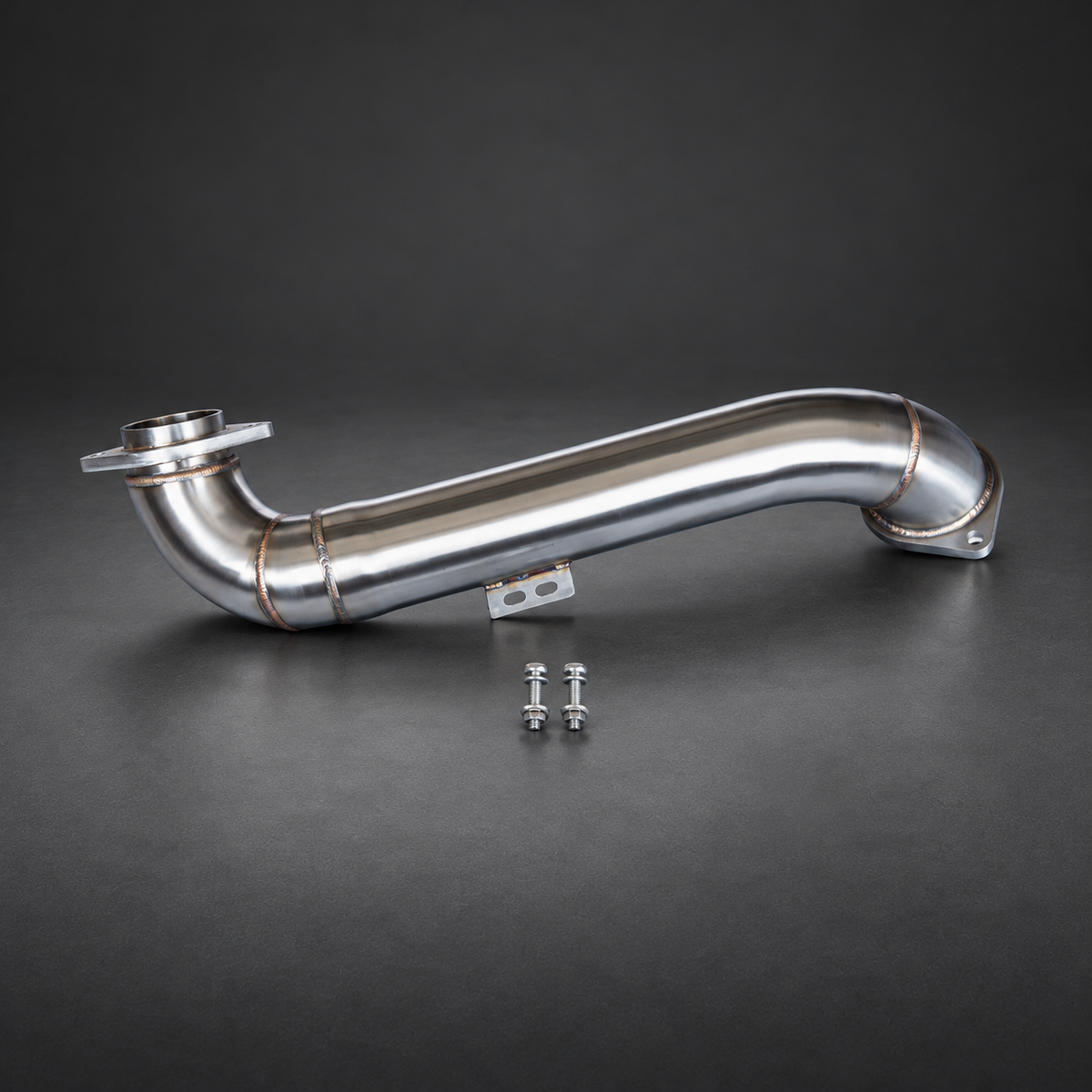 VCTR Performance BMW M3 G80 / M4 G82 S58 Front Pipe — studio view 3
