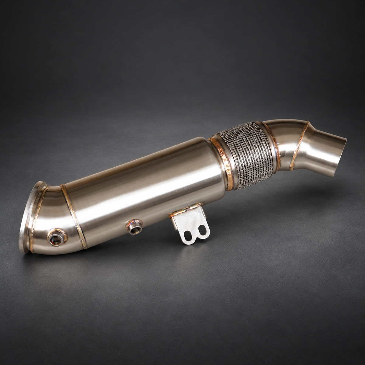 VCTR Performance BMW M240i/340i/440i/540i/740i B58 5-Inch Downpipe Kit — studio view 2