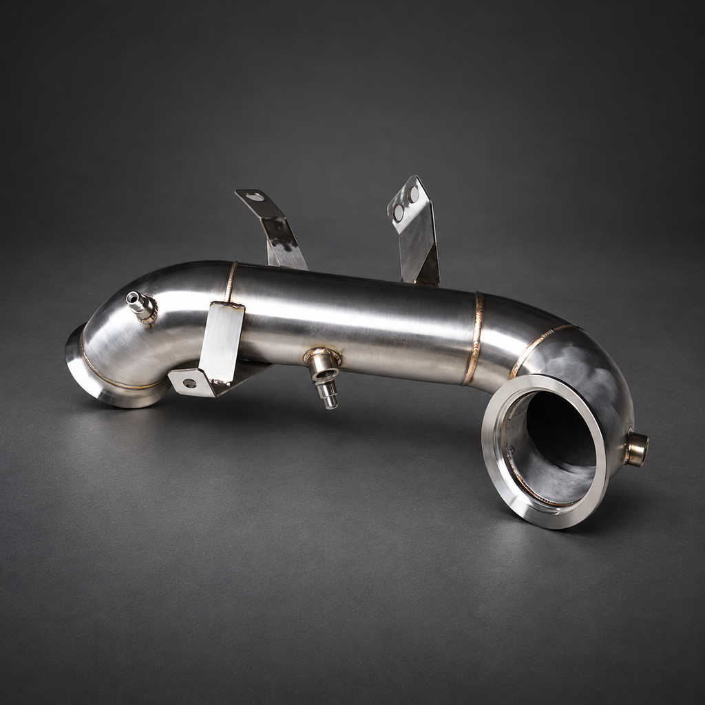 VCTR Performance Mercedes-AMG A45/A45 S W177 Downpipe Kit — studio view 2