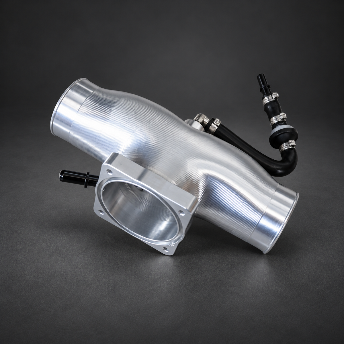 VCTR Performance Porsche 911 992 3.0L/3.7L Billet Aluminium Intake Plenum — studio view 3