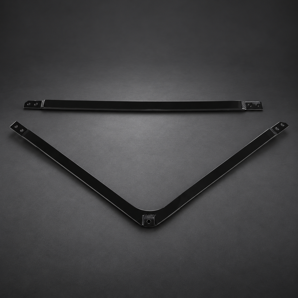 VCTR Performance BMW M2 G87 / M3 G80 / M4 G82/G83 Dry Carbon Fibre Strut Brace — studio view 1