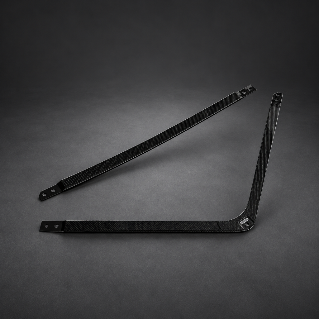 VCTR Performance BMW M2 G87 / M3 G80 / M4 G82/G83 Dry Carbon Fibre Strut Brace — studio view 3