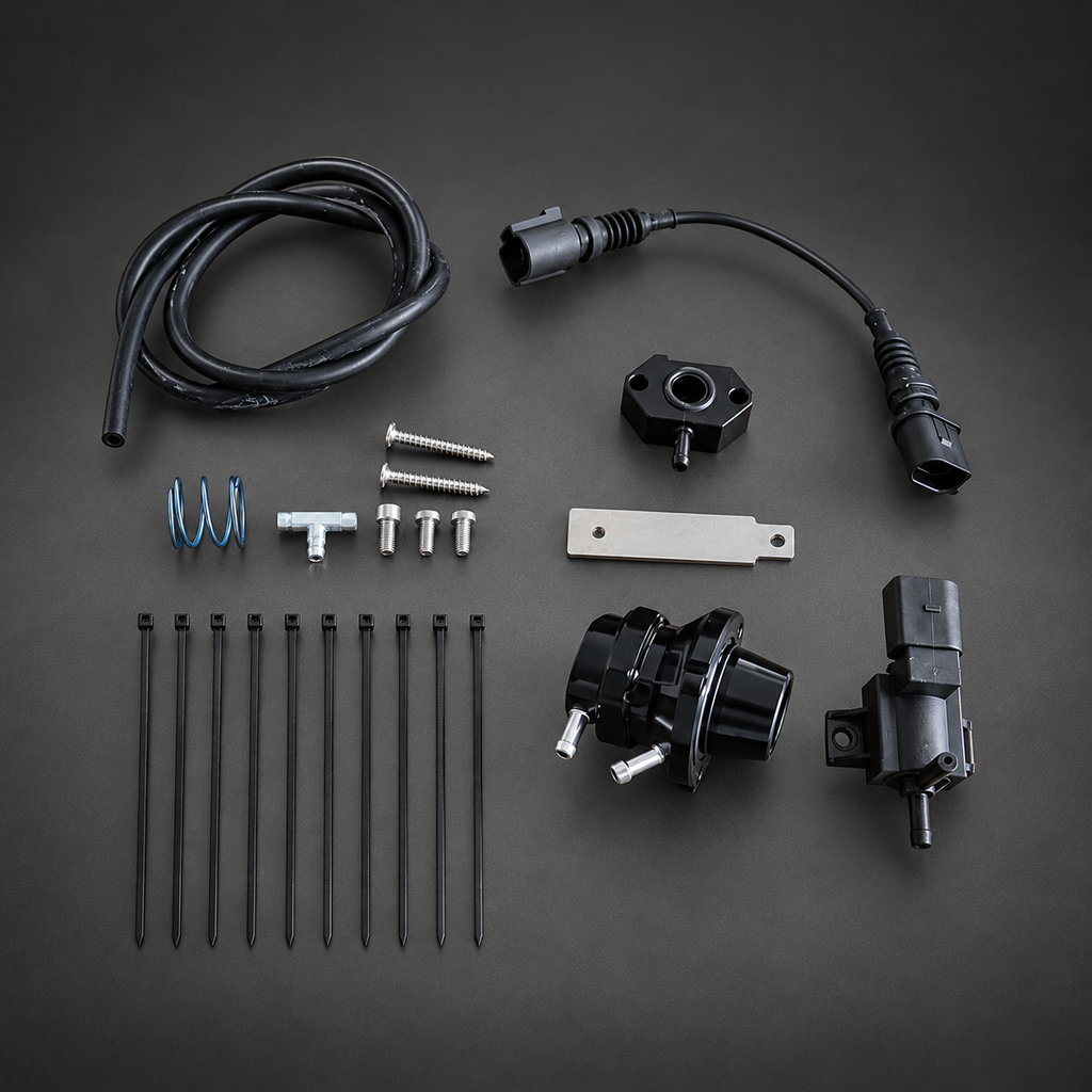 VCTR Performance VW Golf / Scirocco R / Audi S3 Blow-Off Valve — studio view 2